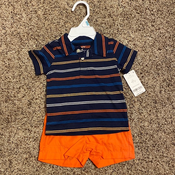 Carter's Other - 🧡 2/$15🧡💙🧡 NWT! Carter’s 2 Piece Outfit 🧡💙🧡